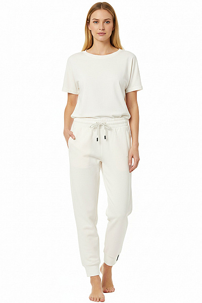 LACOSTE Dámské Tepláky Bílé Vel. 36