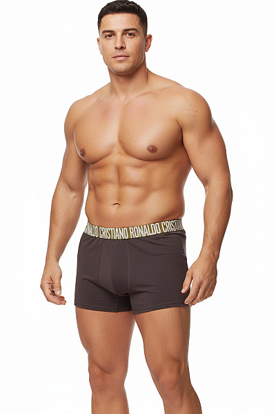 Pánské Prádlo Šedé CR7 Vel. XXL