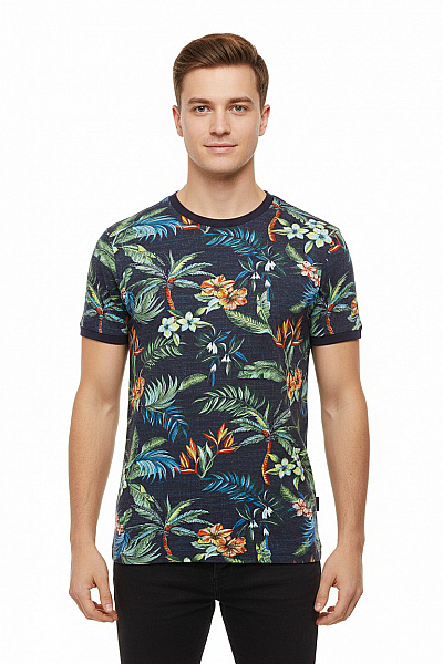 New Zealand Auckland Pánské Tričko Barevné Second Hand Vel. S