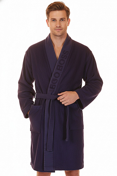 Pánské župan Modrý Hugo Boss Second Hand Vel. XL