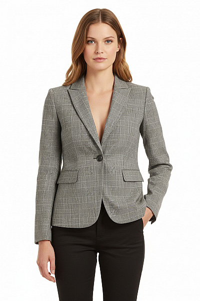 ZARA Dámské Sako Šedé Vel. L