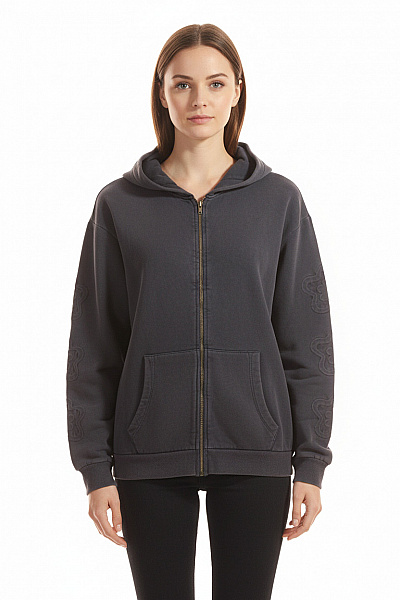 Dámská Mikina Modrá Vel. 38