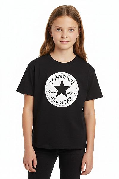 Dívčí Tričko Černá CONVERSE