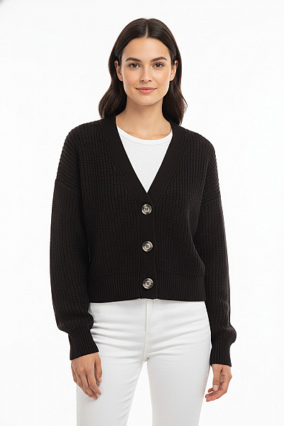 Dámský Svetr Černý Second Hand Vel. S