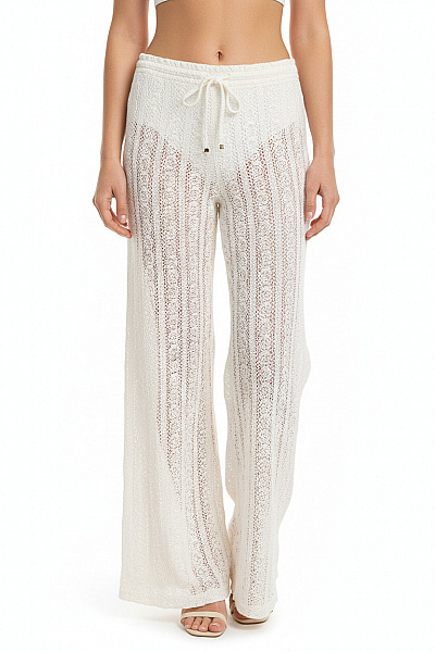 Bershka Dámské Kalhoty Béžové Vel.  M