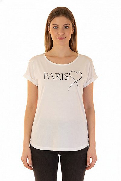 Dámské Tričko Bílé Lascana Vel.  40/42