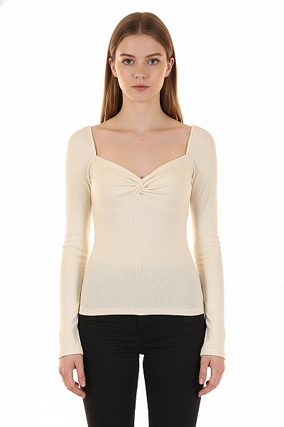 Dámské Tričko Béžové