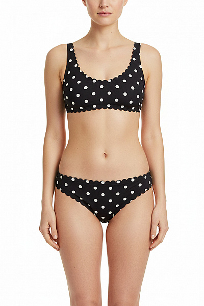 Dámské Plavky Černobílé Lascana