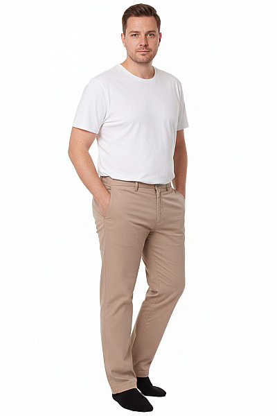 Pánské Kalhoty Béžové Hugo Boss Second Hand Vel. 54