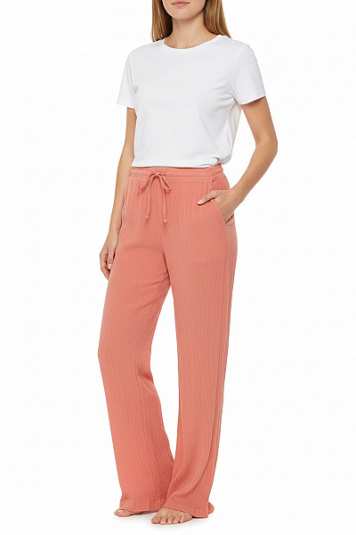 Bershka Dámské Kalhoty Růžové Vel. M