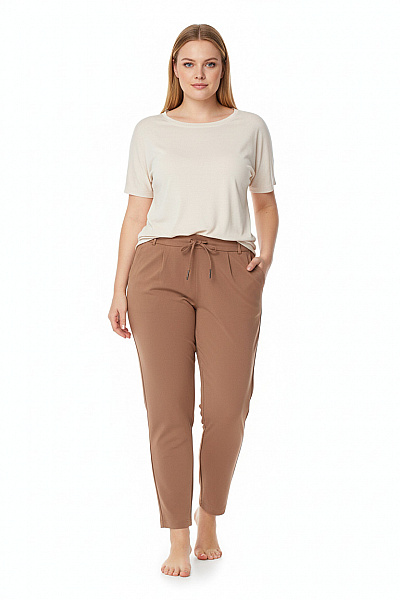 Dámské Kalhoty Hnědé ONLY