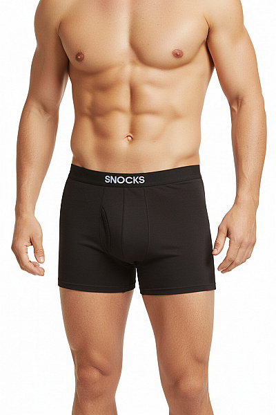 Snocks Pánské Spodní Prádlo Černé Outlet Vel. XL