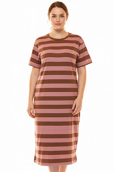 Tričkové  Šaty Barevné Mazine Second Hand Vel. XL