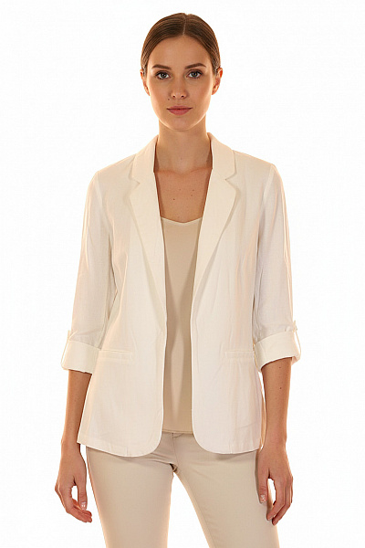 Dámské Sako Bílý VERO MODA Second Hand Vel. XS