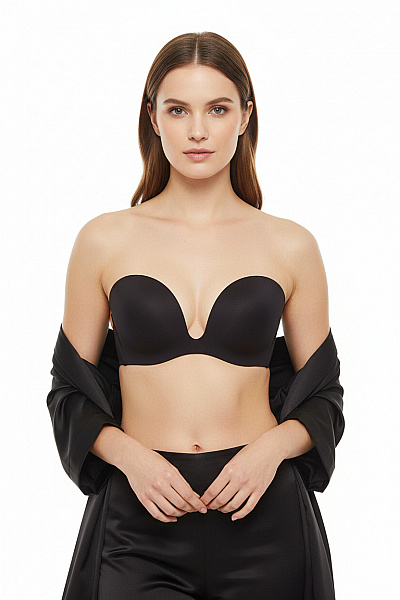 Magic Body Fashion Dámské Podprsenka Černá Outlet Vel. A