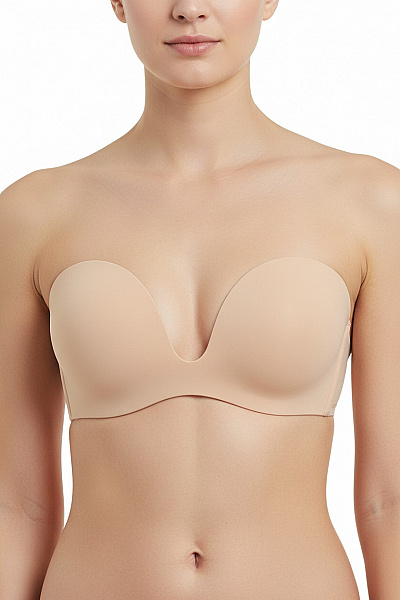 Magic Body Fashion Dámské Podprsenka Béžová Vel. E