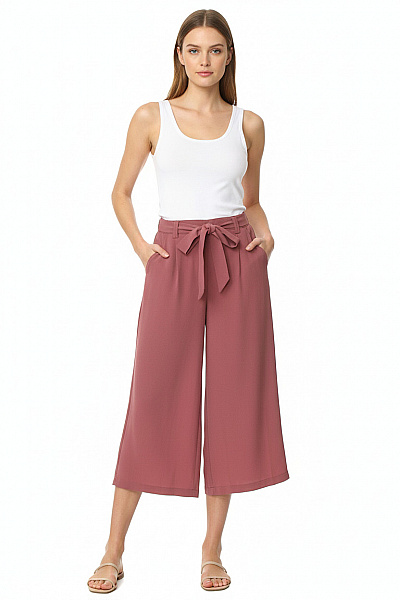 ONLY Dámské 3/4 Kalhoty Fialové Vel. 34