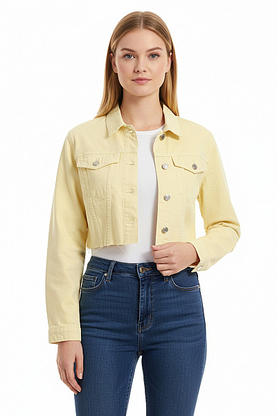 Dámská Bunda Žlutá