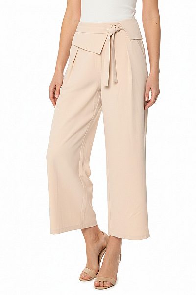 Dámské Kalhoty Béžové Vel. 38