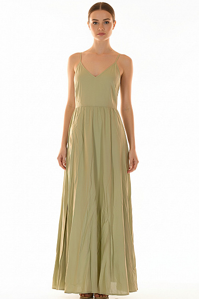 Lascana  Šaty s Otevřenými Zády Zelené Vel. 38