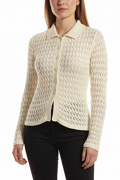 Dámský Svetr Bílý Vel. 38