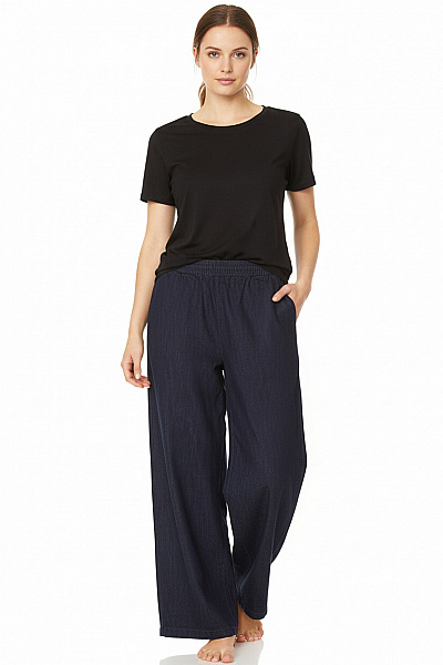 Dámské Kalhoty Modré