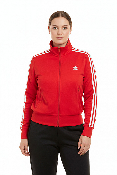 Dámská Mikina Červená ADIDAS Vel. XL