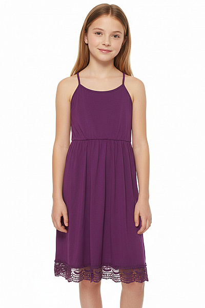 Dívčí Šaty Fialová