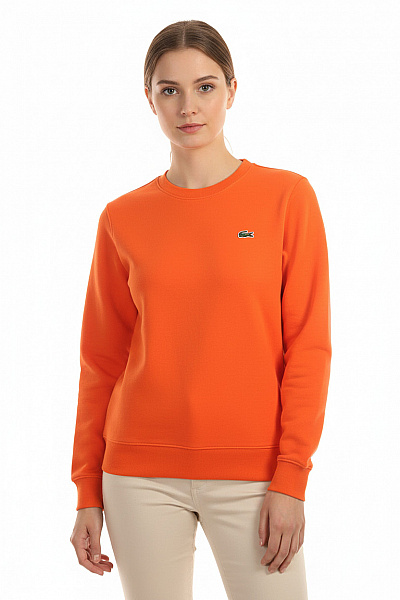 LACOSTE Dámská Mikina Oranžová Vel. L
