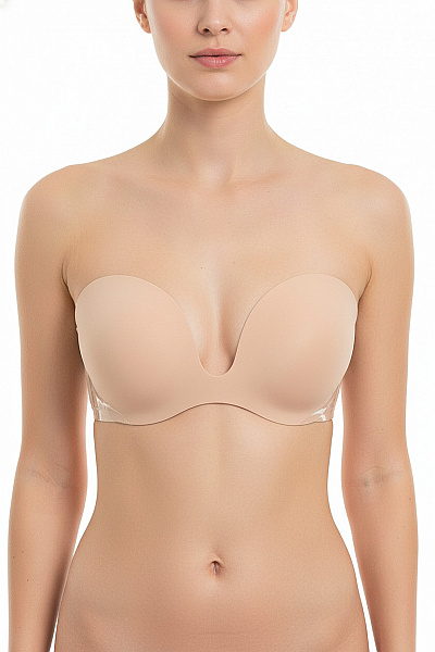 Magic Body Fashion Dámské Podprsenka Béžová Vel. A