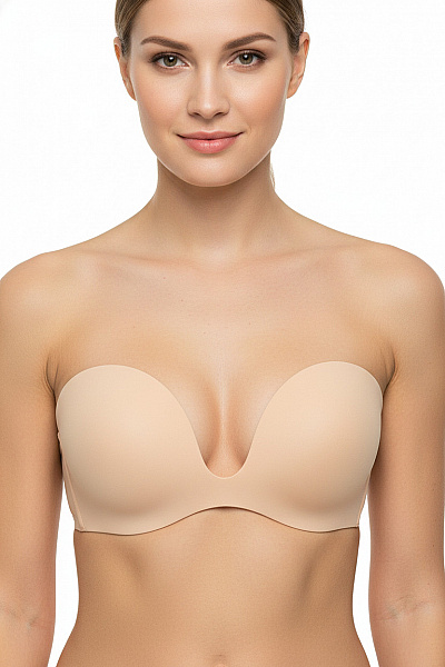 Magic Body Fashion Dámské Podprsenka Béžová Vel. C
