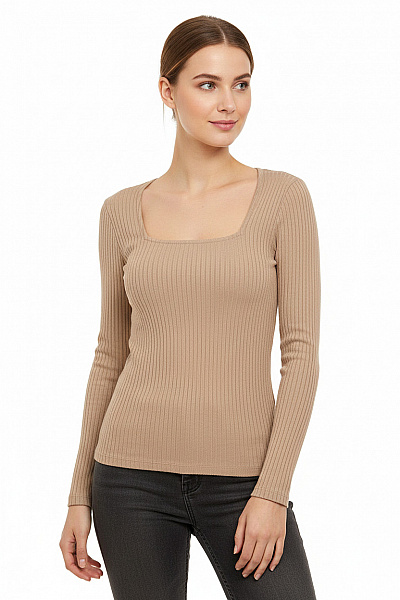 Dámské Tričko Khaki Vel. 36