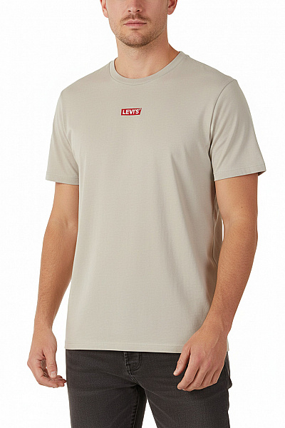 LEVIS Jednoduché Pánské Tričko Šedé Vel. XL