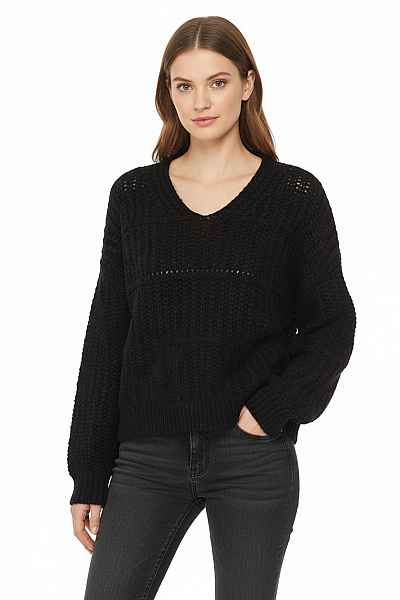 Dámský Svetr Černý VERO MODA Vel. XS