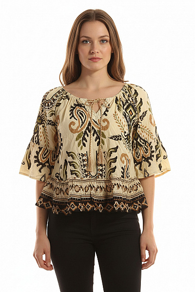 BUFFALO Dámské Tričko S Potiskem Barevné Vel. 40