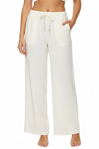 Dámské Kalhoty Bílé Bershka Vel. M