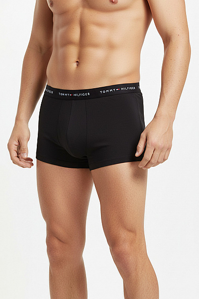 Pánské Spodní Prádlo Polyesterové Černé TOMMY HILFIGER