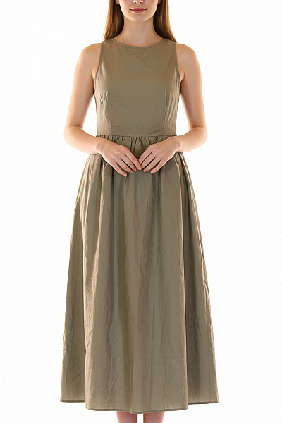  Šaty S Ramínky Šedé Second Hand Vel. 38