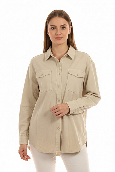 Dámská Košile Šedá BUFFALO Second Hand Vel. 36/38