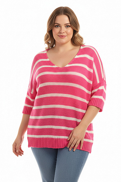 Dámský Pulovr Růžový