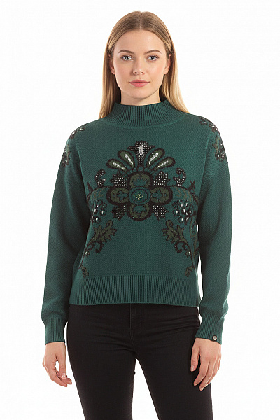 Dámský Rolák Zelený DESIGUAL Vel. M