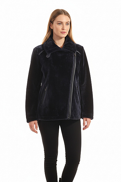 Dámský Kabát Modrý DESIGUAL Vel. 42