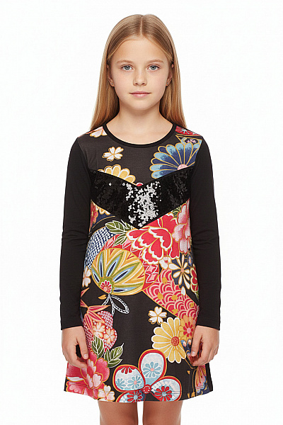 Dívčí Šaty Barevná DESIGUAL