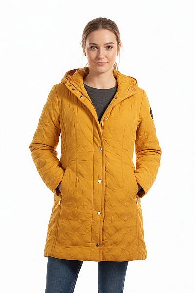 DESIGUAL Dámská Bunda Žlutá Vel. 42