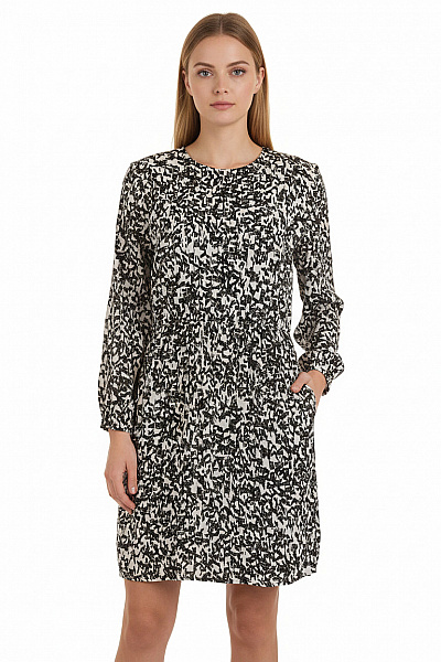 Šaty Černobílé COMMA Vel. 38