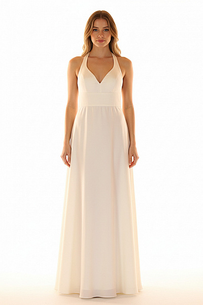 Šaty Béžové Outlet Vel. 40