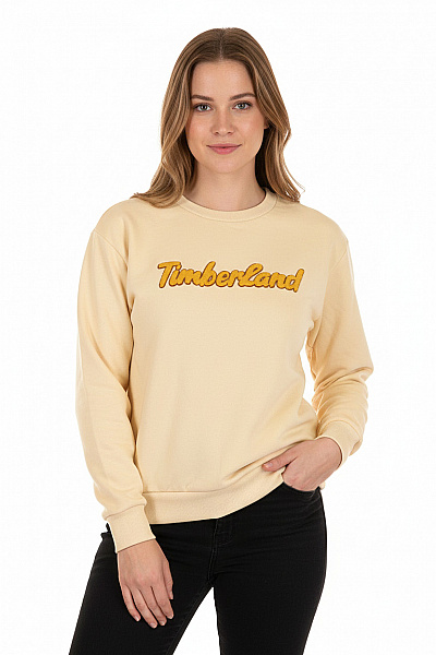 Dámská Mikina Bez Zapínání Béžová Timberland Vel. XL