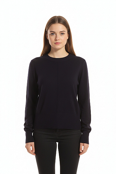 S.OLIVER Dámský Svetr Modrý Vel. M