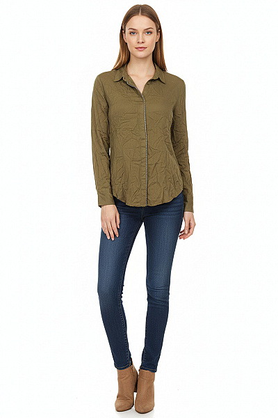 Letní Dámská Košile Khaká TAIFUN Second Hand Vel. 38