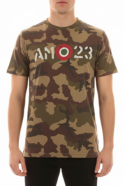 Pánské Tričko Barevné Aeronautica Militare Vel. M